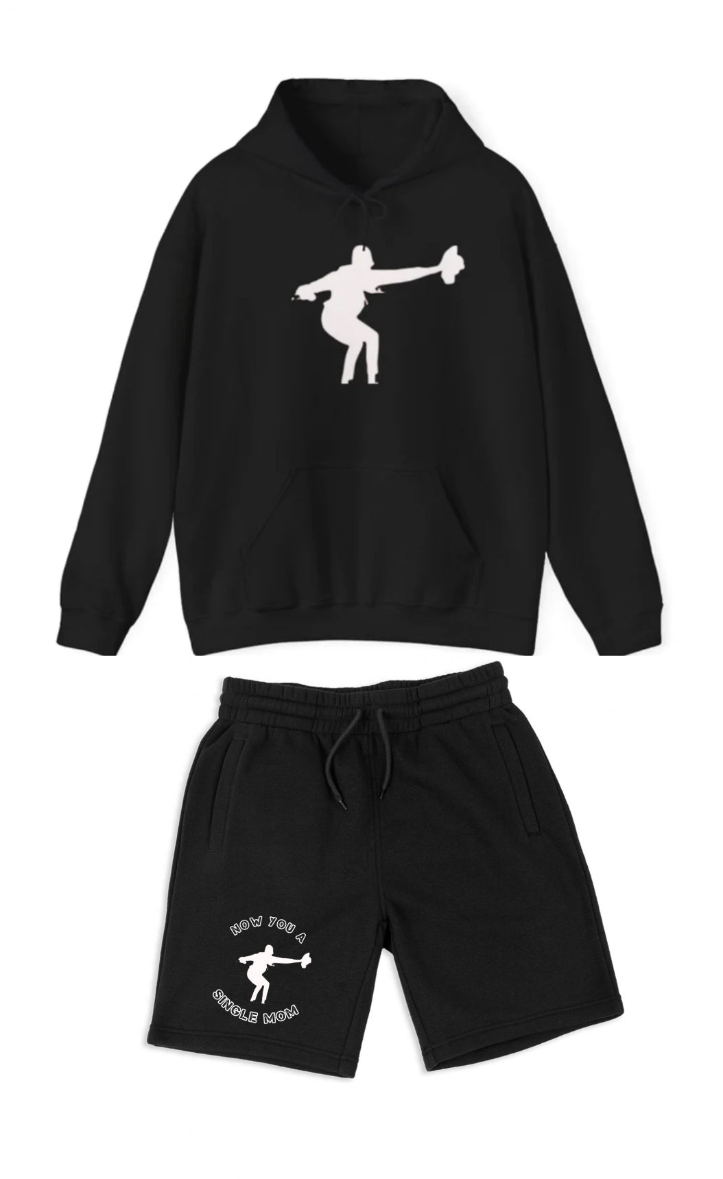 Shorts Sweat Suit (black)