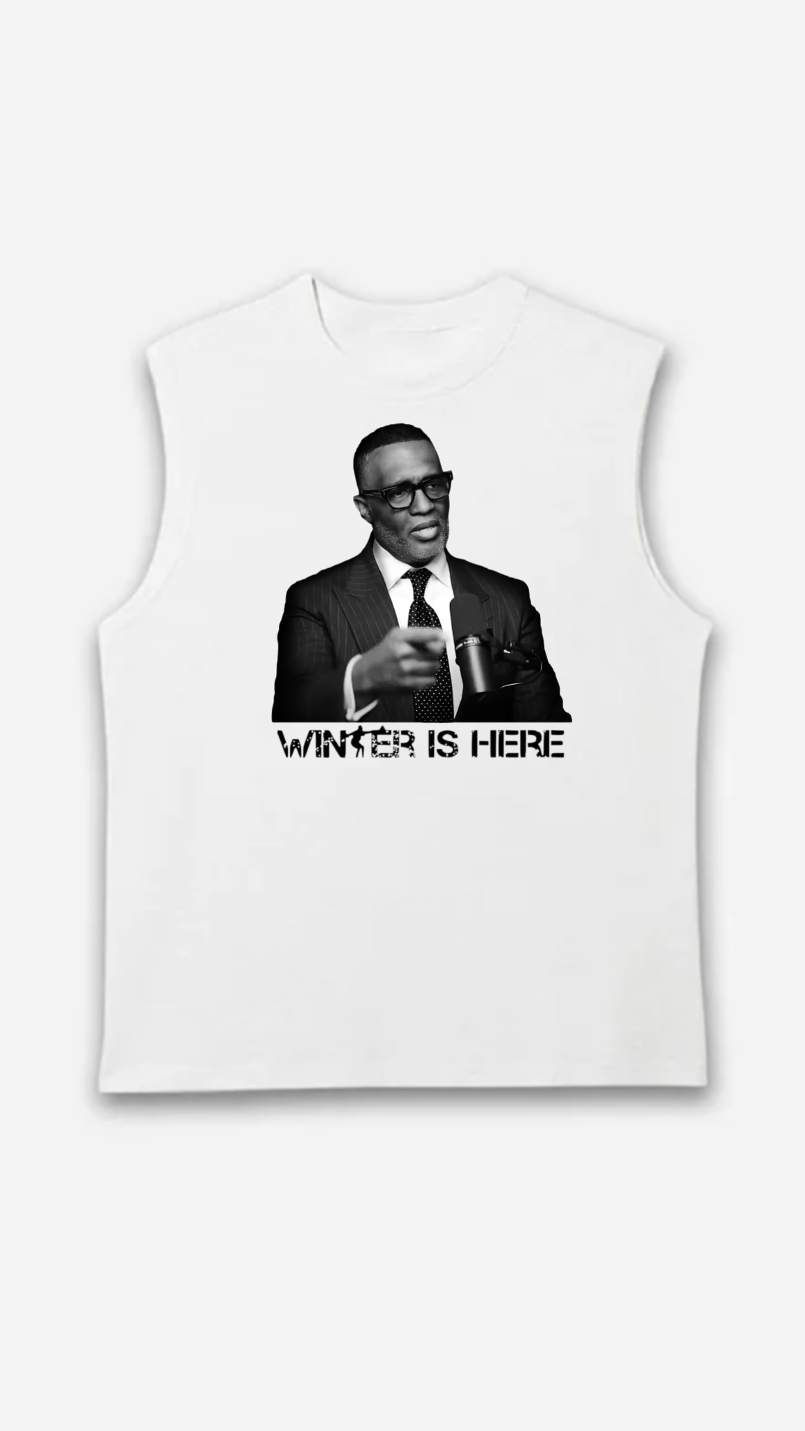 The Godfather sleeveless shirt (black or white)